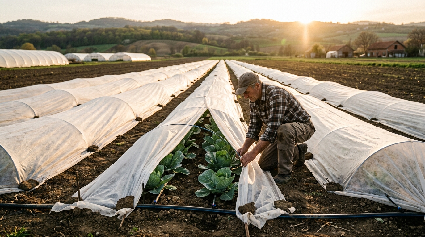 Gajenje ranog kupusa na otvorenom polju uz upotrebu agrotekstila